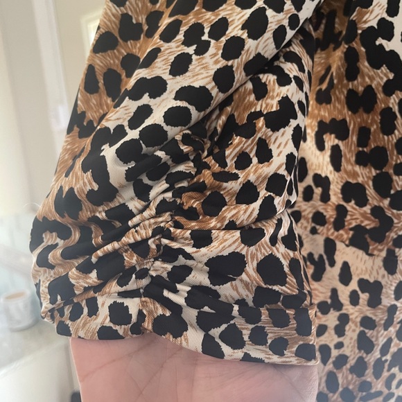 Cheetah jacket Dress Barn - Picture 3 of 3